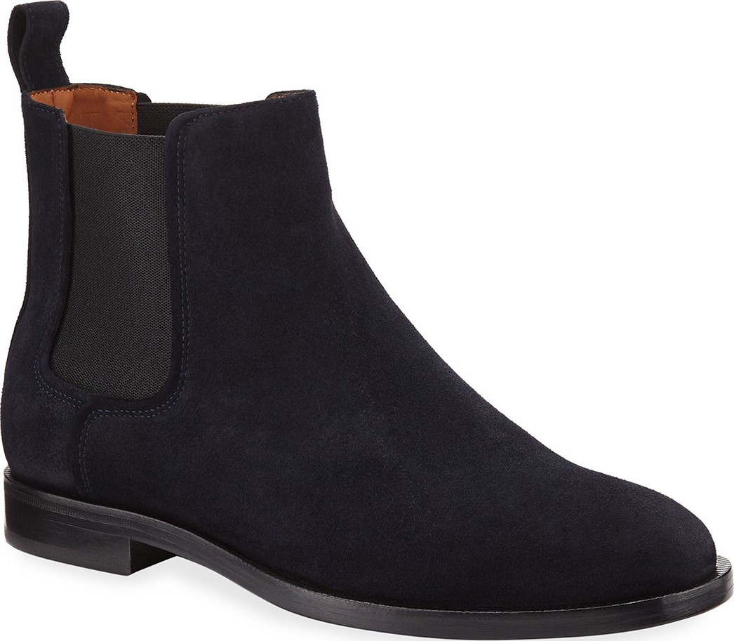 Lanvin Men's Suede Chelsea Boots