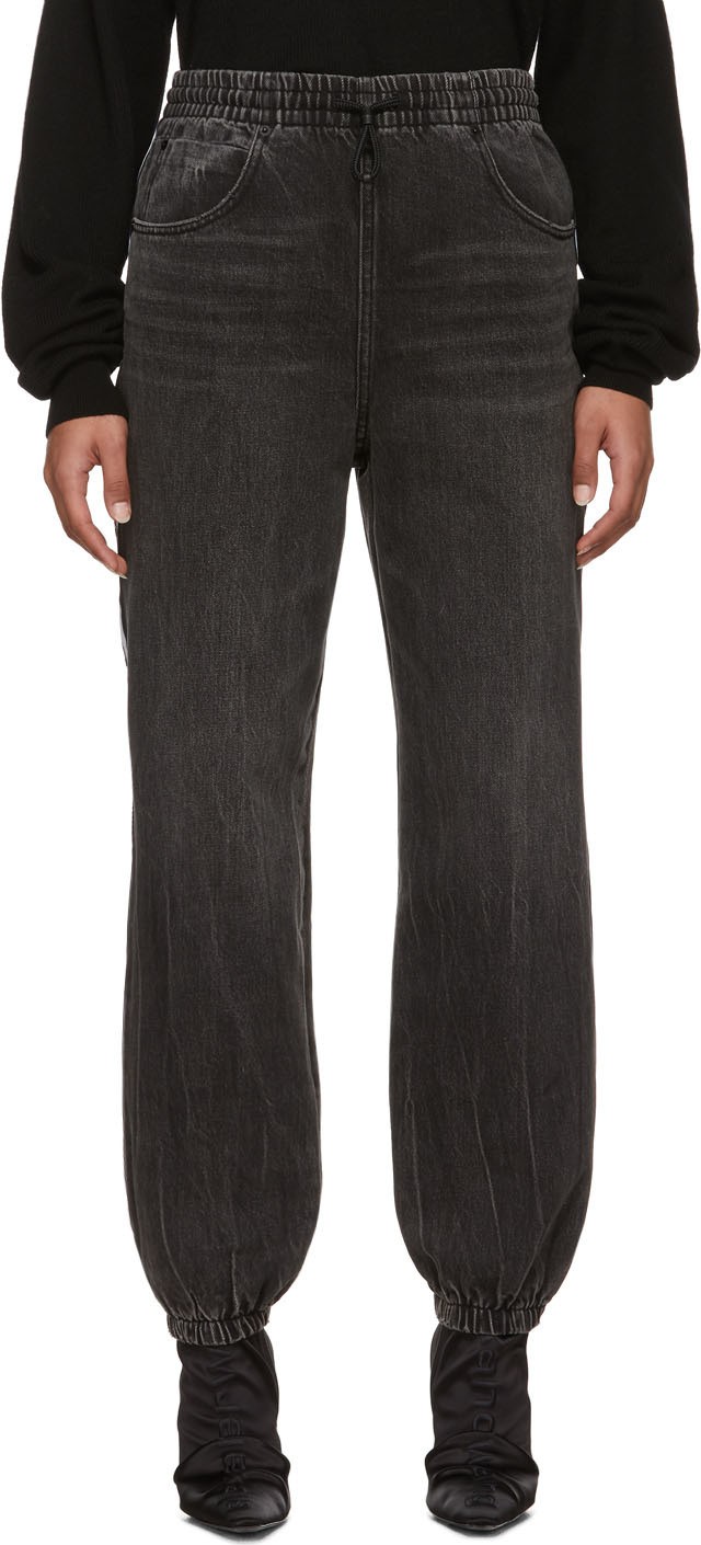 Alexander Wang Grey Track Pant Jeans
