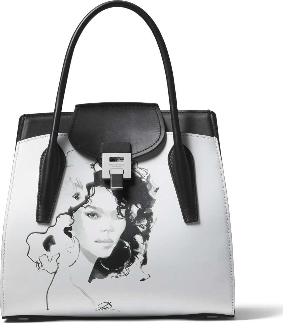 Michael Kors Illustrated Bancroft Satchel Bag