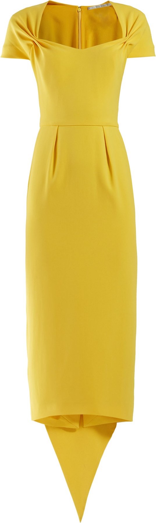 Stella McCartney Amal tie-back crepe dress