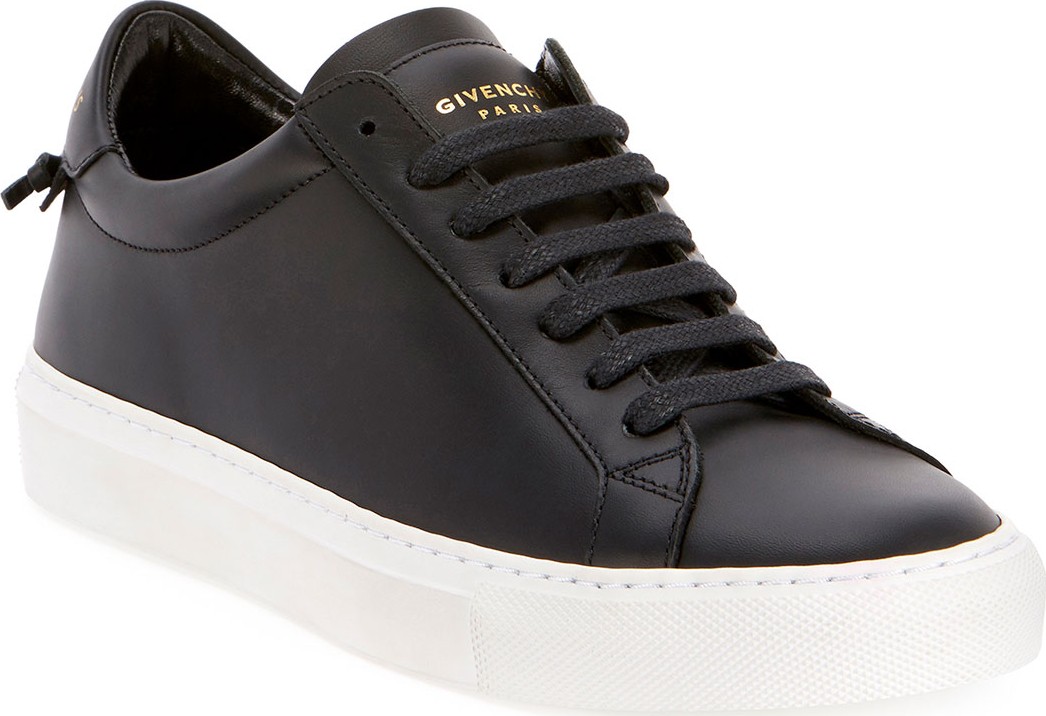 Givenchy Urban Street Leather Low Sneakers