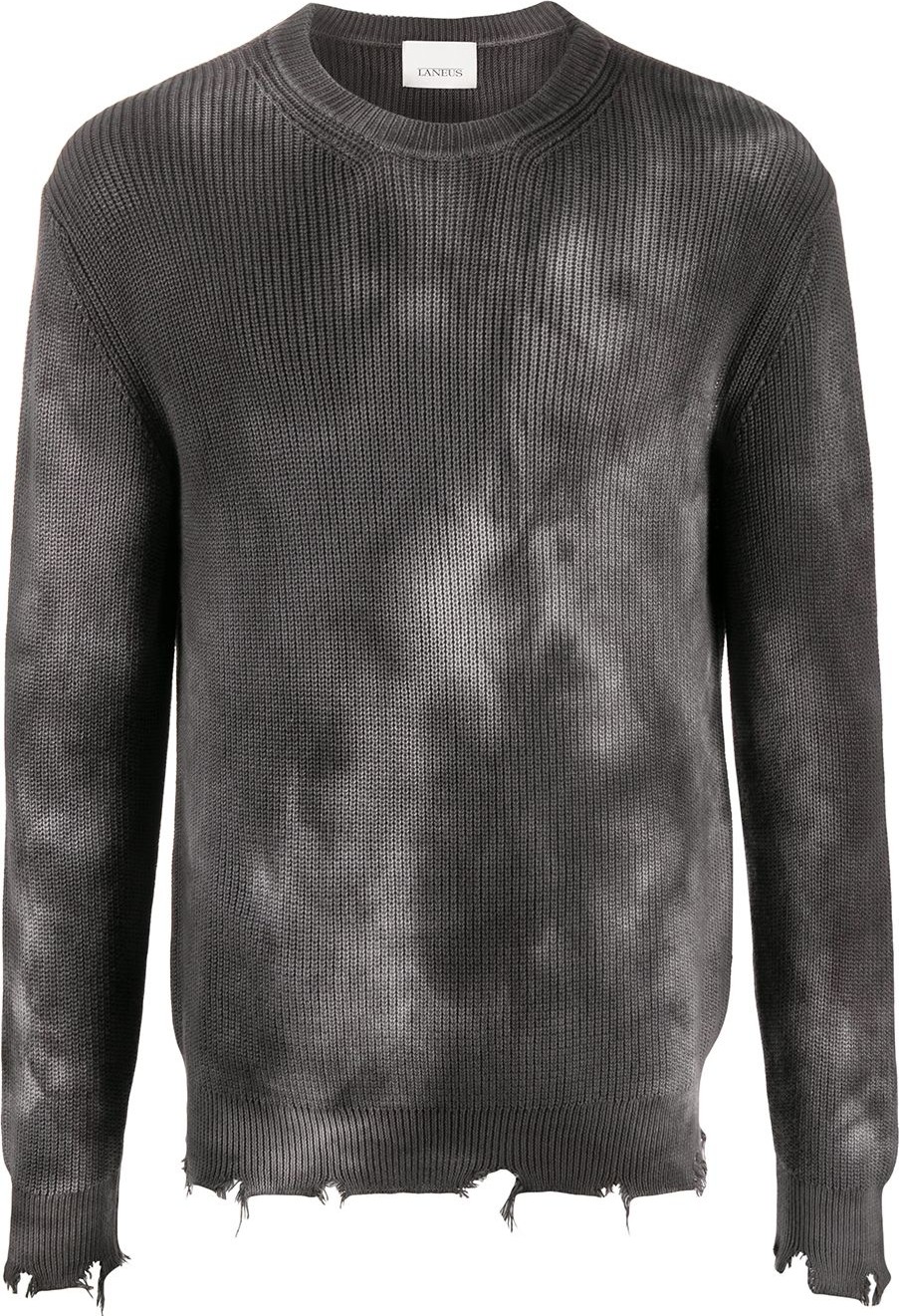 Laneus Tie-dye cotton jumper