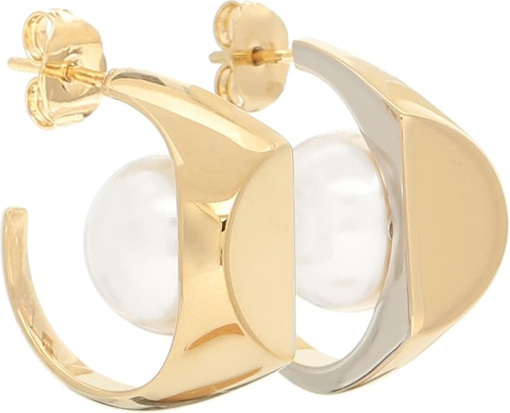 Maison Margiela Faux-pearl earrings