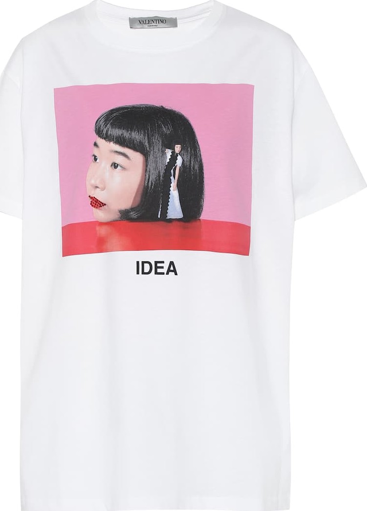 Valentino Izumi printed cotton T-shirt