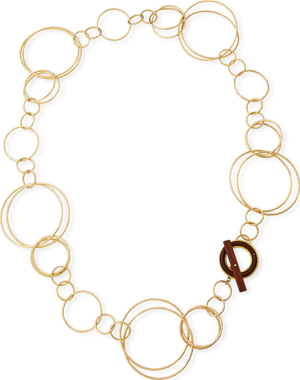 Vendorafa 18k Acacia Wood Necklace