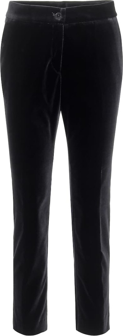 Etro Slim velvet pants
