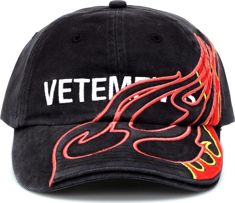 Vetements x Reebok embroidered baseball cap