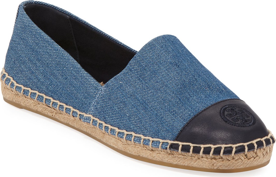 Tory Burch COLOR BLOCK FLAT ESPADRILLE