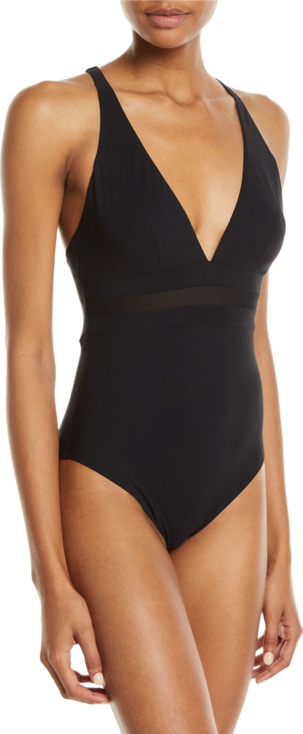 Shan Do You Think I'm Sexy Strappy One-Piece Swimsuit