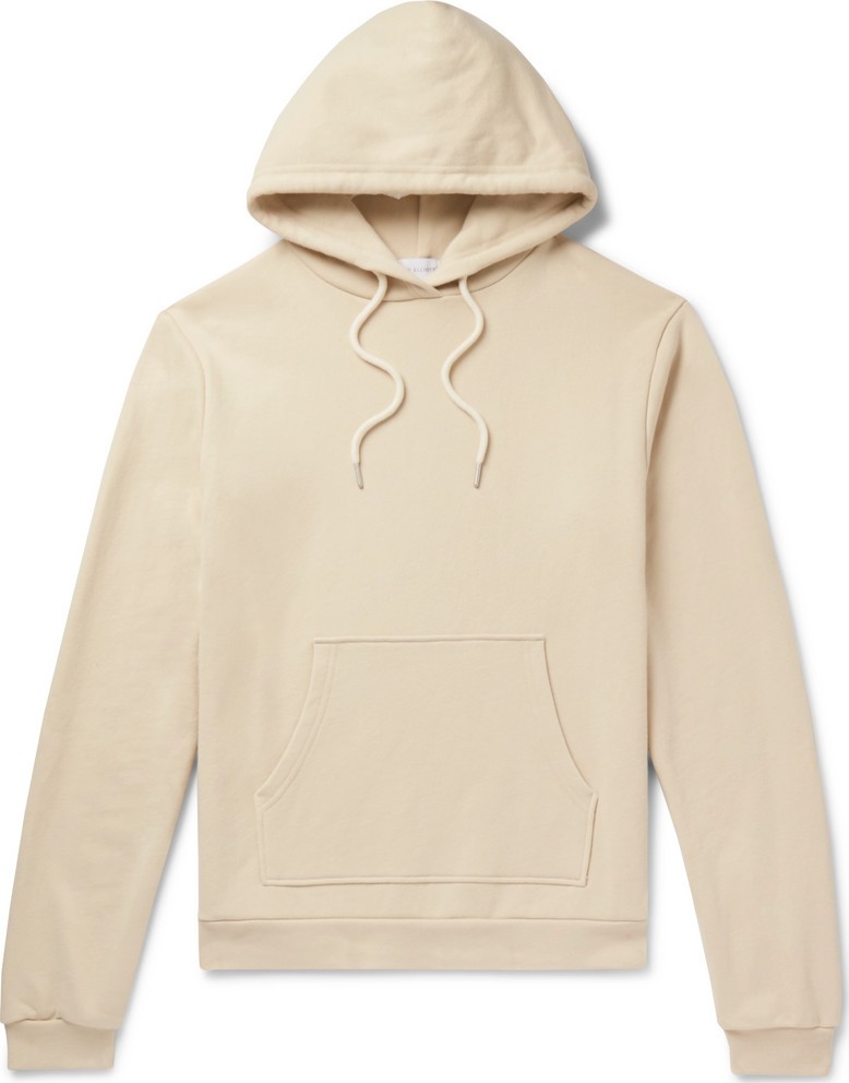 John Elliott Beach Loopback Cotton-Jersey Hoodie