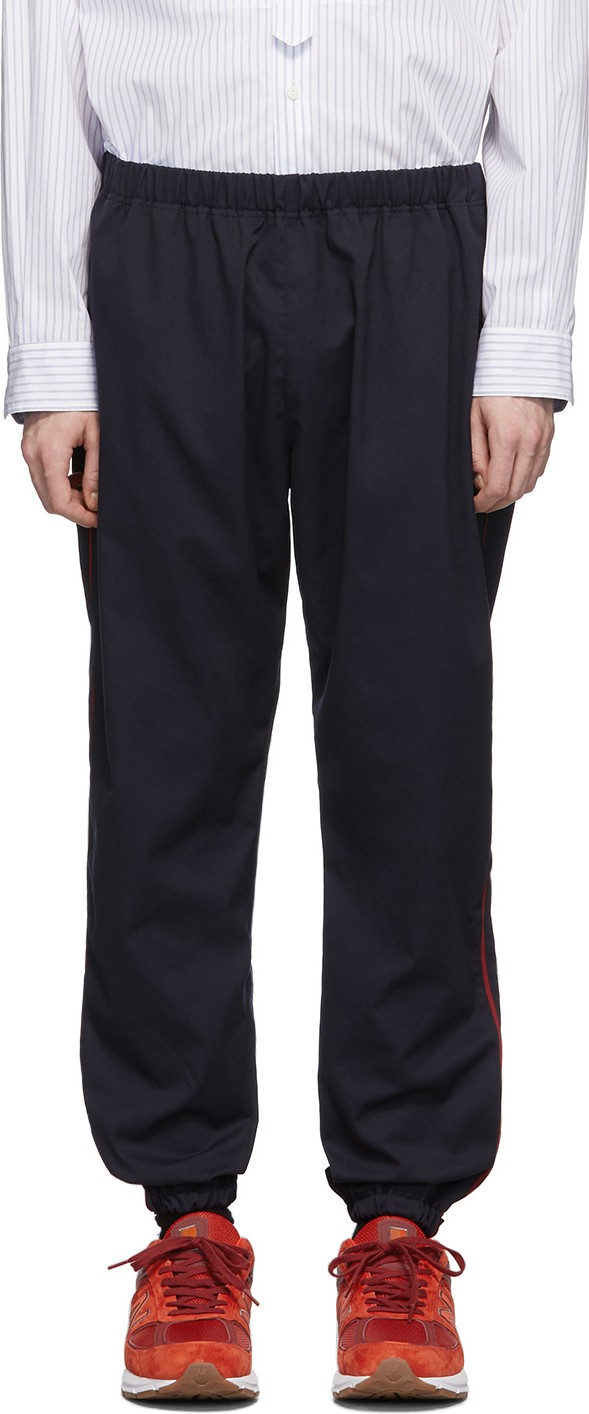 Needles Navy Run Up Lounge Pants