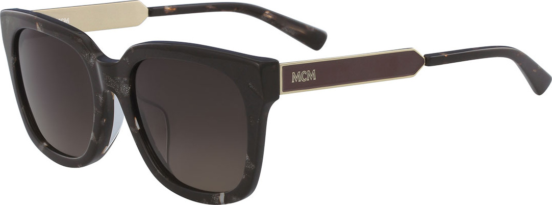 MCM Square Metal & Acetate Sunglasses