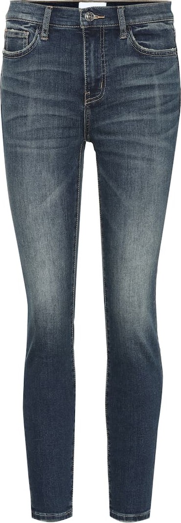 Current/Elliott The Stiletto high-rise skinny jeans
