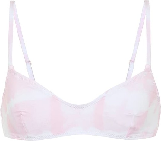 Solid & Striped The Rachel tie-dye bikini top