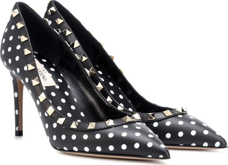 Valentino Valentino Garavani Rockstud Animation leather pumps