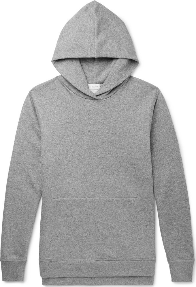John Elliott Villain Slim-Fit Loopback Cotton-Jersey Hoodie