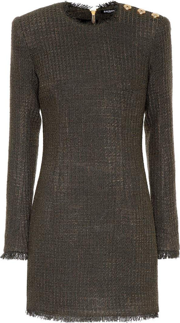 Balmain Boucle minidress