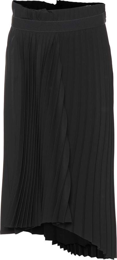 Balenciaga Asymmetric pleated skirt