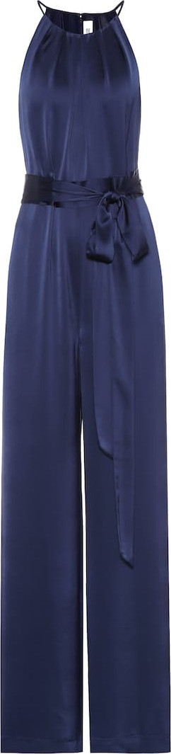 DIANE von FURSTENBERG Constantina satin wide-leg jumpsuit