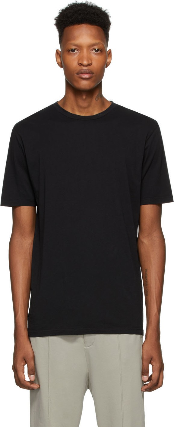Haider Ackermann Black Logo Printed T-Shirt