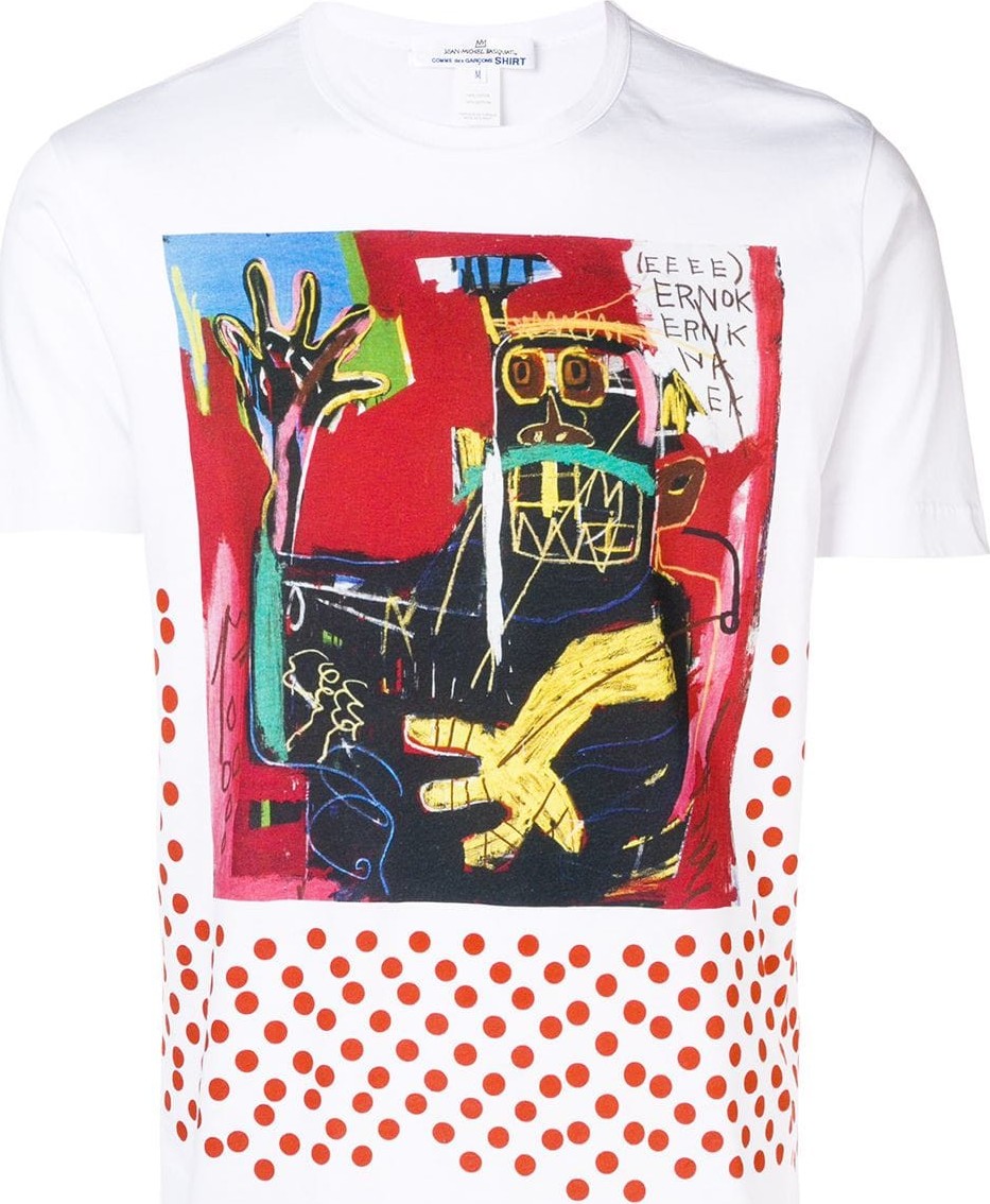Comme Des Garcons Comme des Gar'ons x Jean-Michel Basquiat print T-shirt