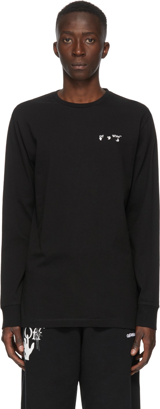 Off White Black New Logo T-Shirt