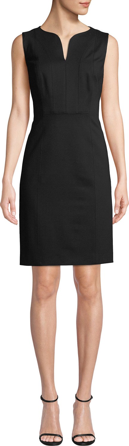 Elie Tahari Natanya Sleeveless Sheath Dress