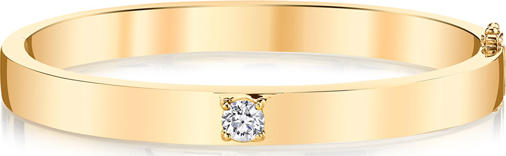 Anita Ko 18k Gold Round Diamond Bracelet