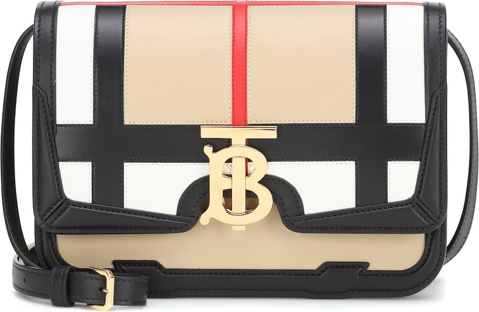 Burberry London England TB Small leather shoulder bag