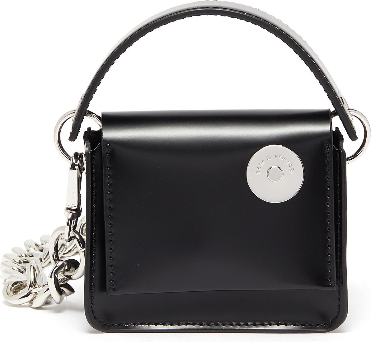 KARA 'Micro Pinch' mini leather bag
