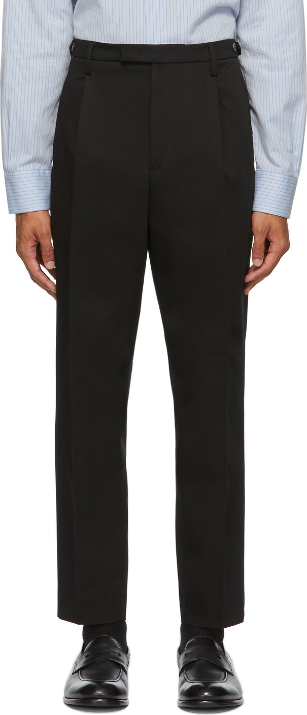 Barena Black Masco Trousers