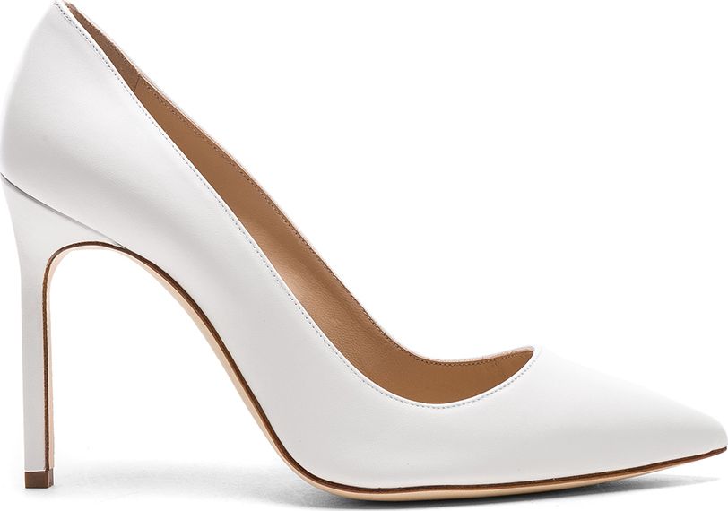 Manolo Blahnik Leather BB 105 Heels