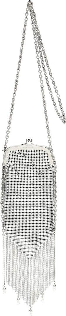 Paco Rabanne Chainmail aluminium shoulder bag