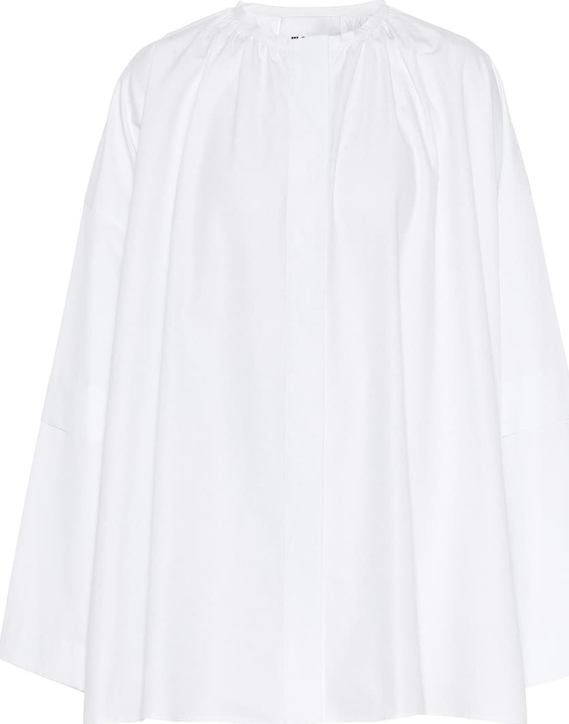 Jil Sander Cotton-poplin top