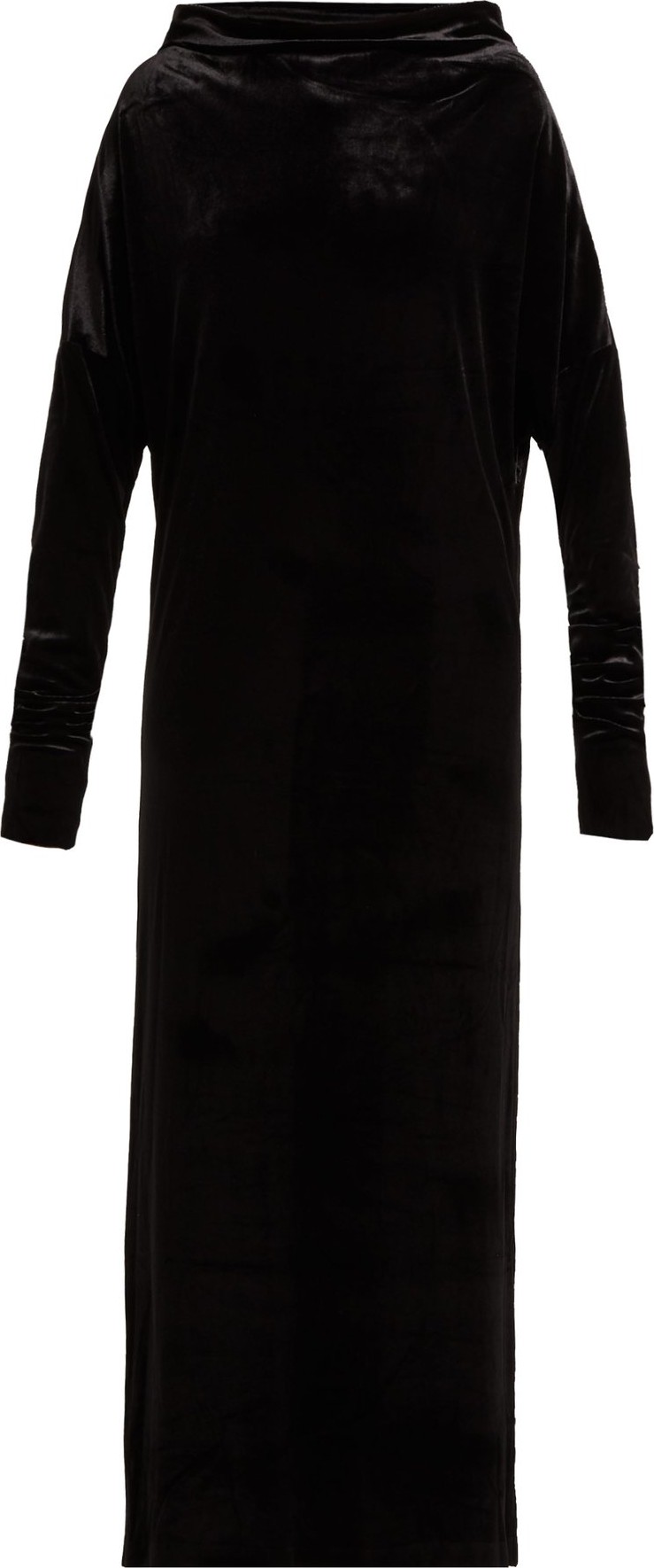 Norma Kamali All-in-one velvet dress