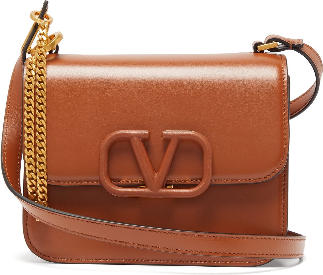Valentino V-sling small leather shoulder bag