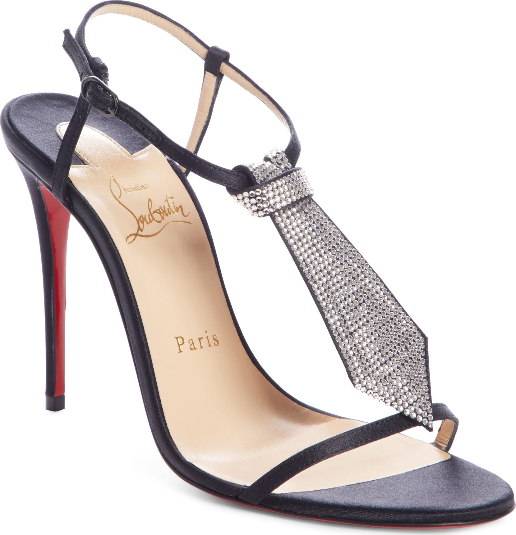 Christian Louboutin T Cab Tie Embellished Sandal