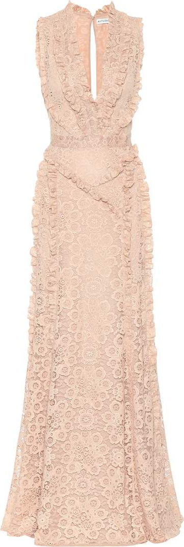 Altuzarra Sleeveless lace gown