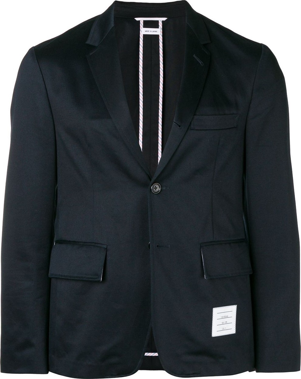 Thom Browne Unconstructed Cotton Twill Classic Sport Coat