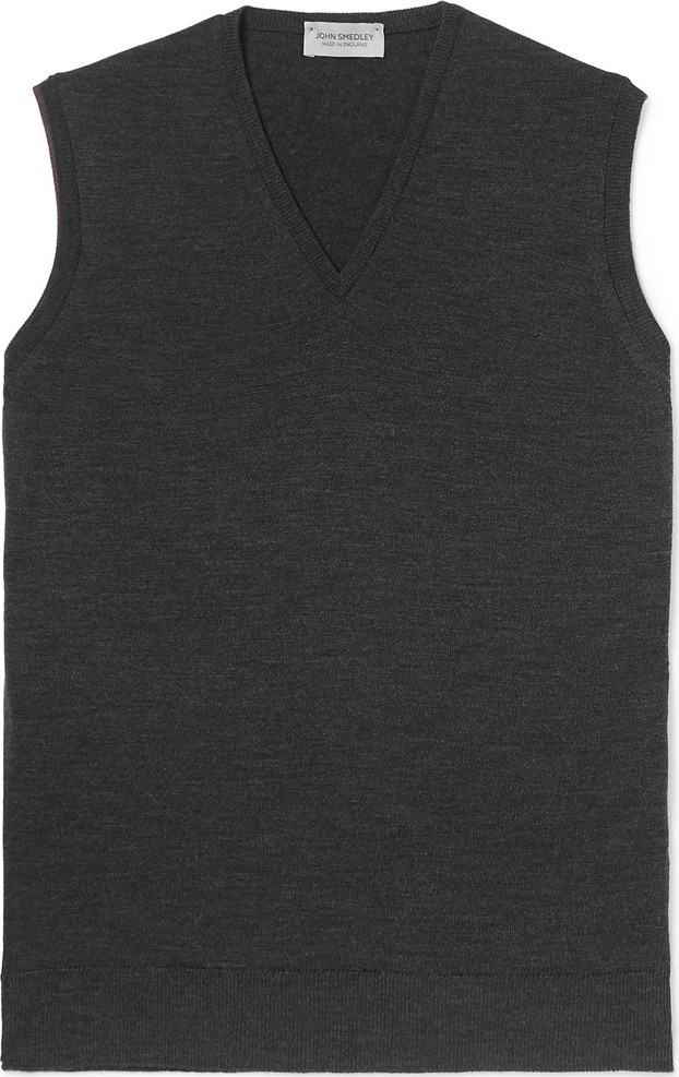 John Smedley Hadfield Merino Wool Sweater Vest