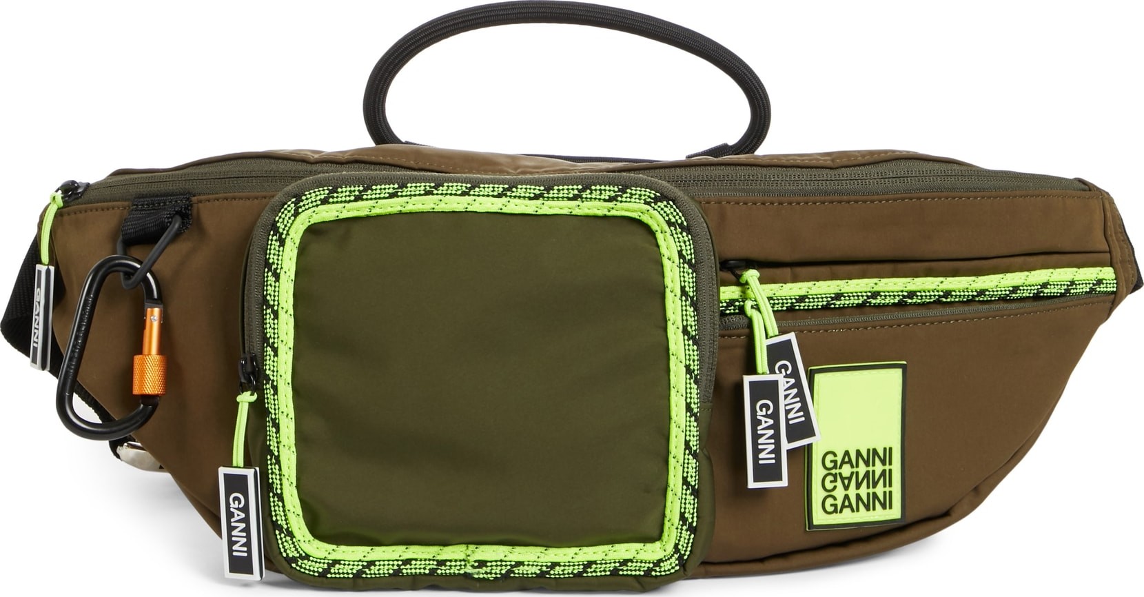 Ganni Tech Fabric Belt Bag