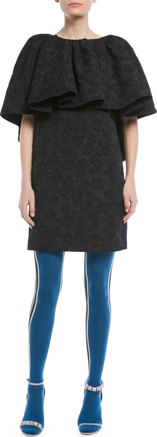 Calvin Klein 205W39NYC Side-Stripe Wool Tights