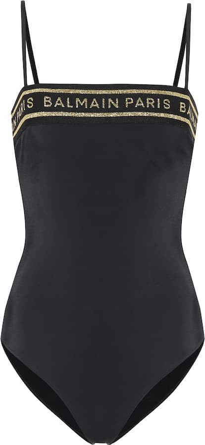 Balmain Logo swimsuit