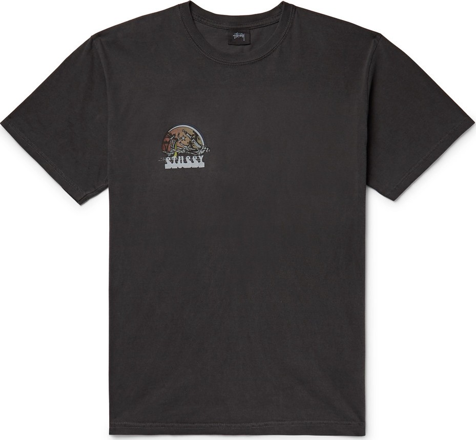 Stussy Printed Cotton-Jersey T-Shirt