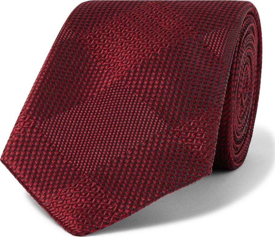 Turnbull & Asser 8cm Silk-Jacquard Tie