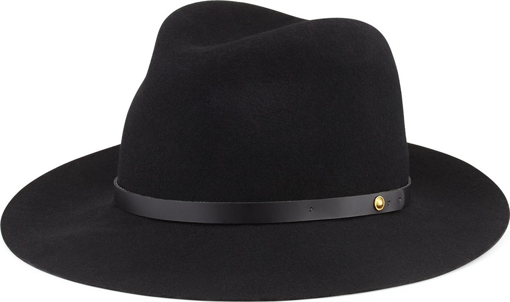 Rag & Bone Floppy Brim Wool Fedora Hat