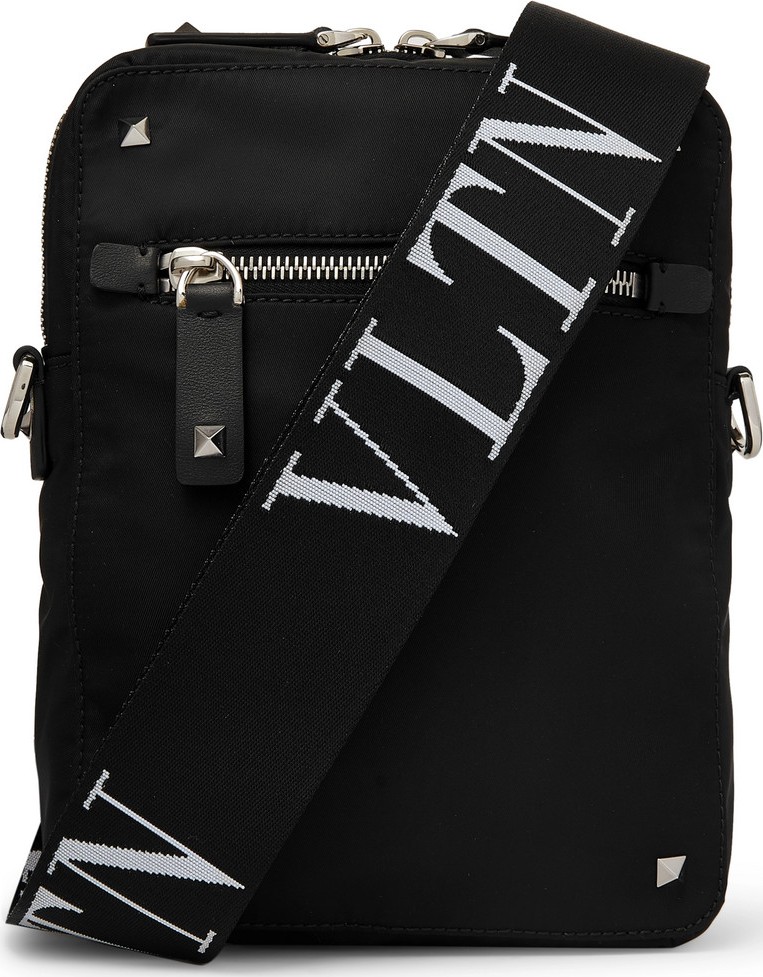 Valentino Valentino Garavani Logo-Jacquard Shell Messenger Bag