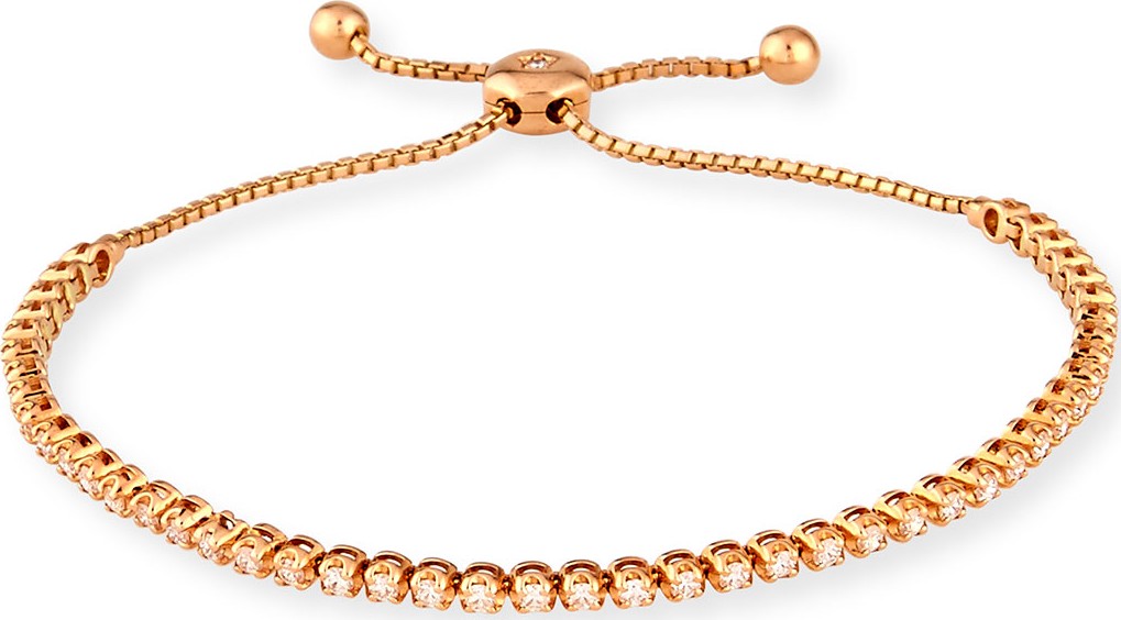 Cassidy Diamonds 18K Rose Gold Illusion-Set Diamond Bracelet