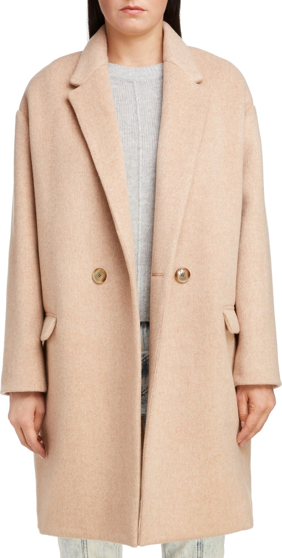 Isabel Marant Virgin Wool & Cashmere Coat