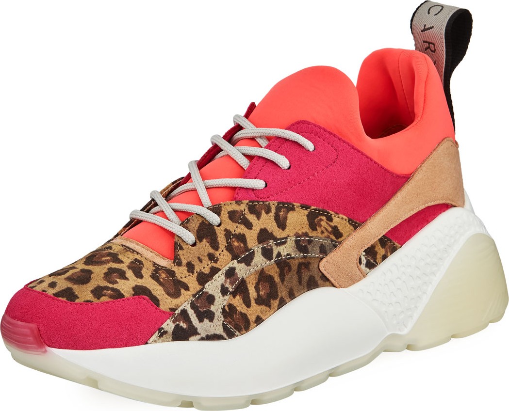 Stella McCartney Eclypse Trainer Animal Sneakers